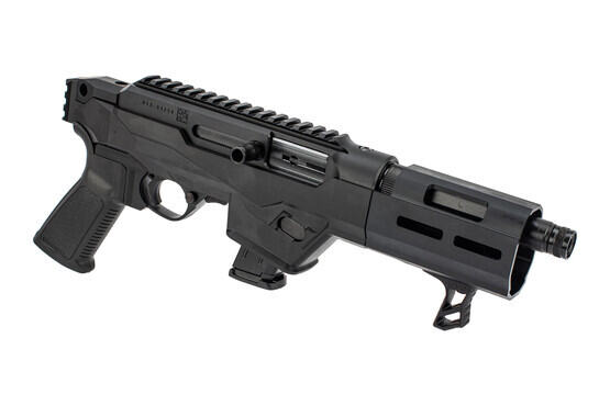 Ruger Pistol Caliber Charger with threaded barrel and M-LOK handguard